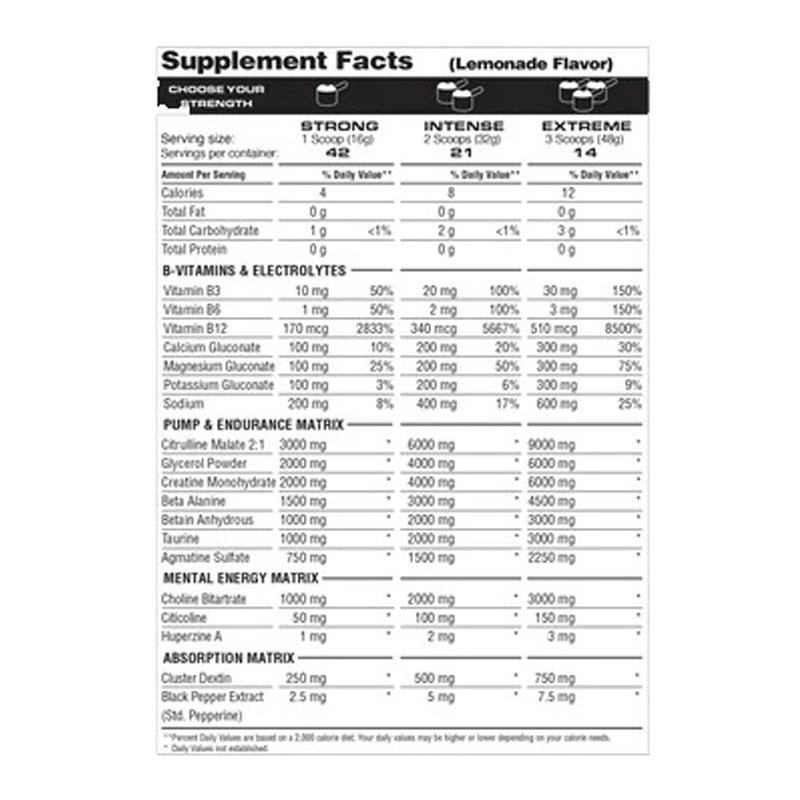 Metabolic Nutrition P.S.P Physique Stimultaing Pre-workout 672g - Lemonade Best Price in Dubai