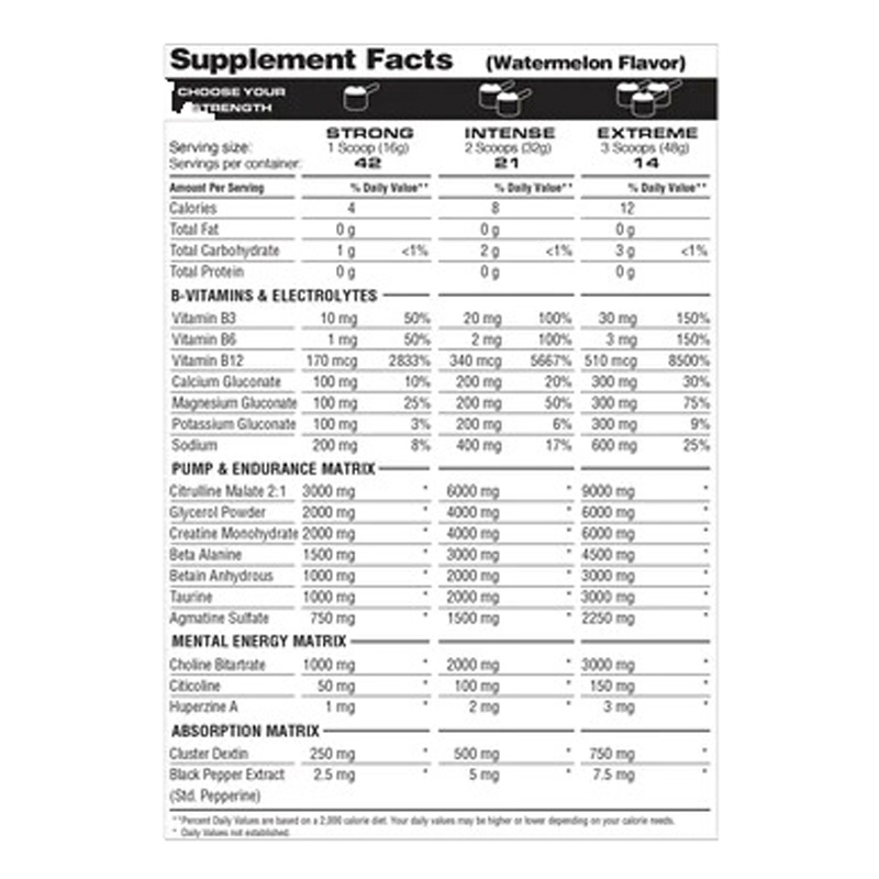 Metabolic Nutrition P.S.P Physique Stimultaing Pre-workout 672g - Watermelon Best Price in Dubai