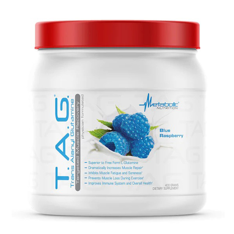 Metabolic Nutrition T.A.G Trans Alanyl Glutamine 400g - Blue Raspberry