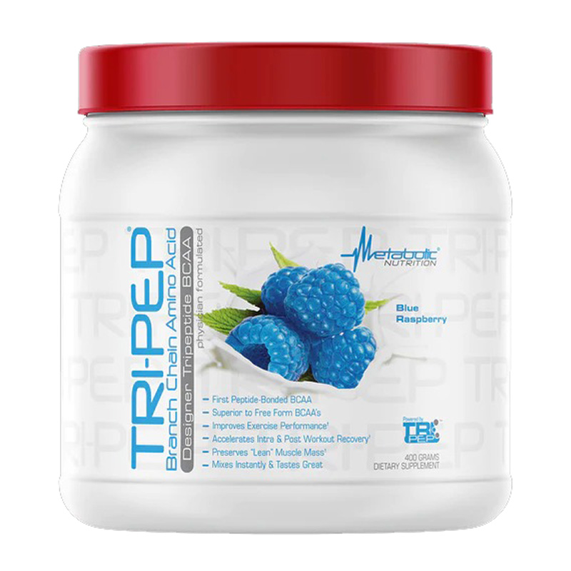 Metabolic Nutrition Tri-pep Branch Chain Amino Acid 400g - Blue Raspberry Best Price in UAE