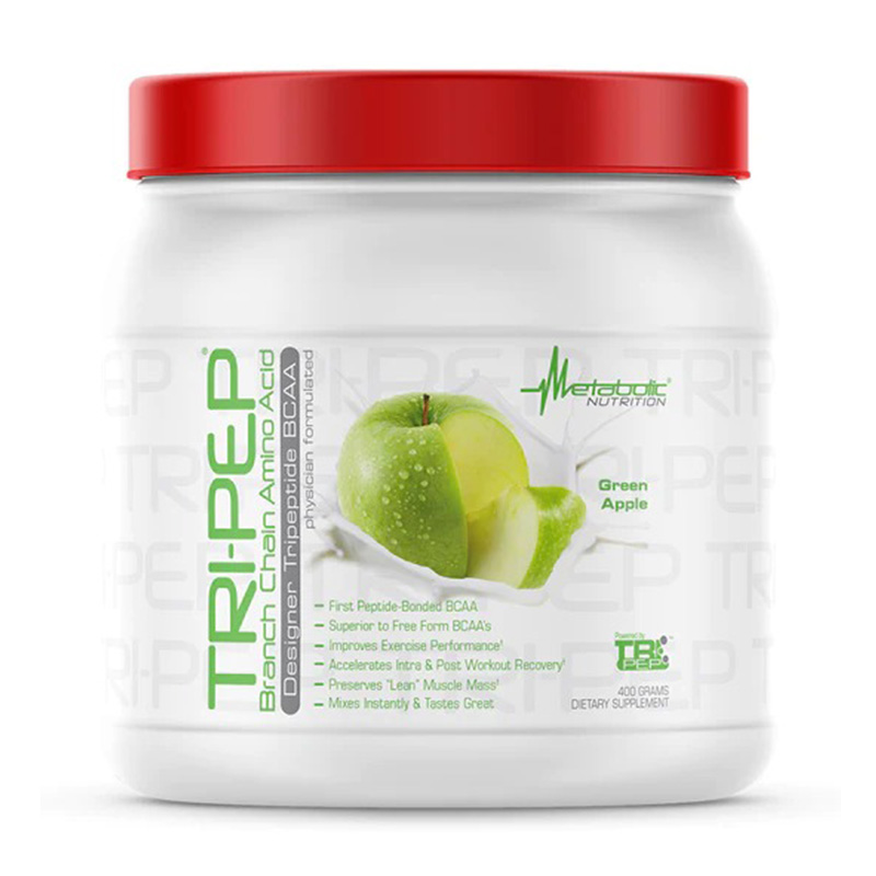 Metabolic Nutrition TRI-PEP Branch Chain Amino Acid 400g - Green Apple