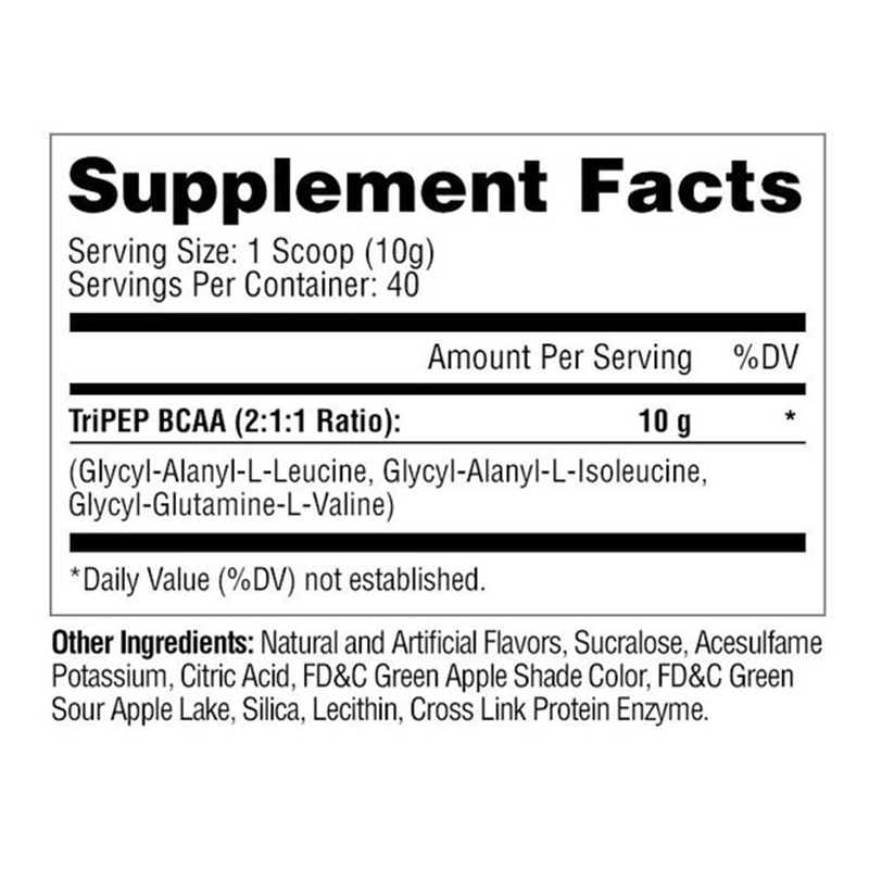 Metabolic Nutrition  TriPEP BCAA 40 Servings 