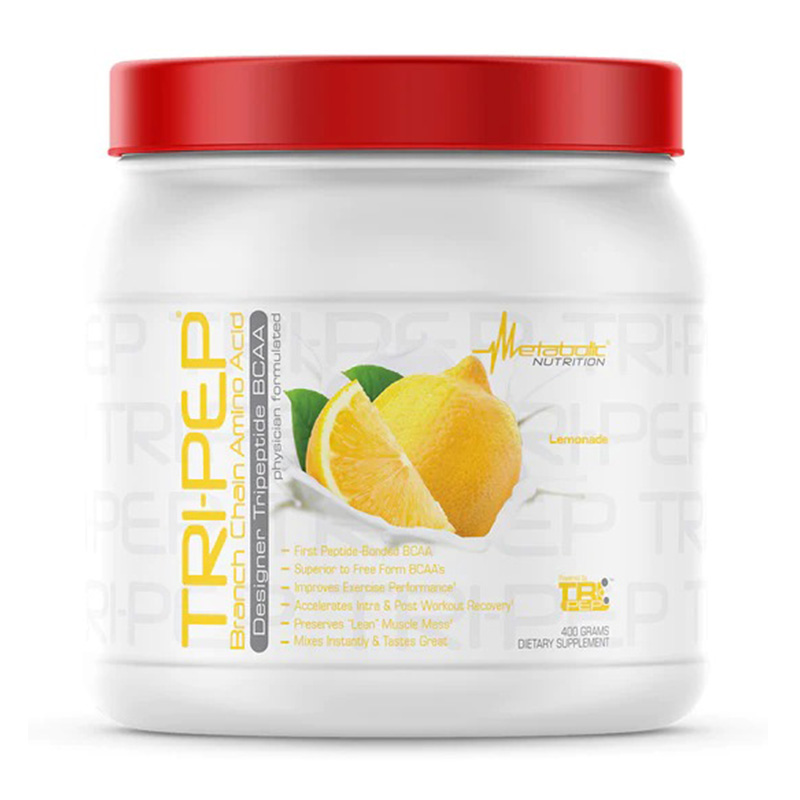 Metabolic Nutrition TRI-PEP Branch Chain Amino Acid 400g - Lemonade