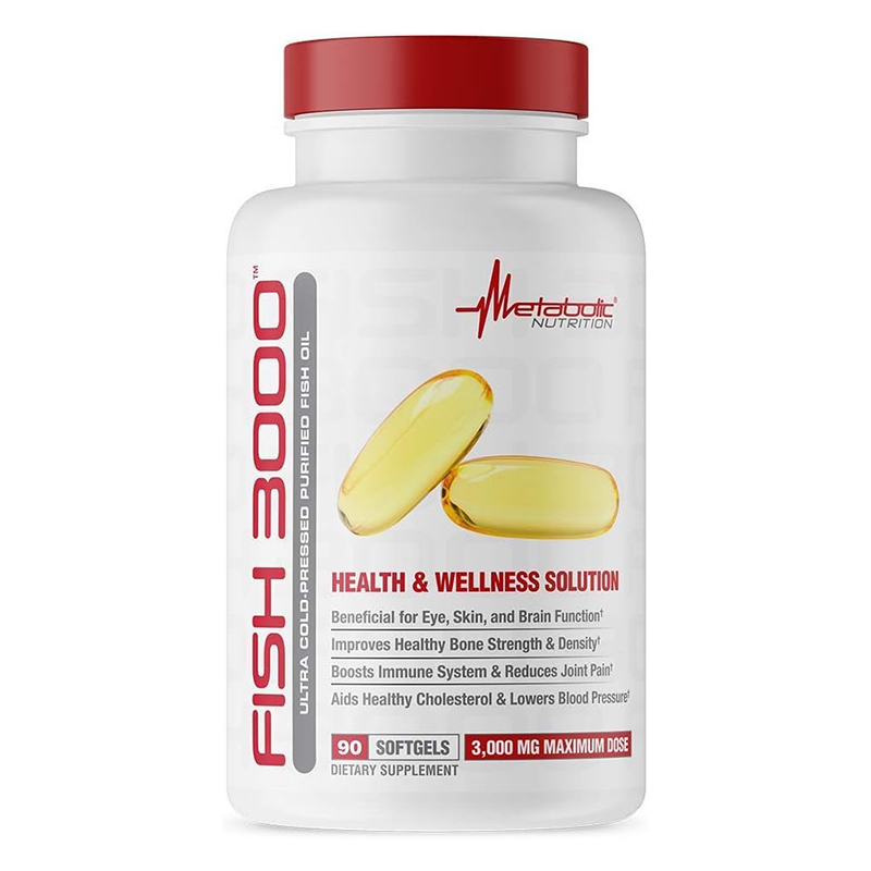 Metabollic Nutrition Fish Oil 3000 90 Caps