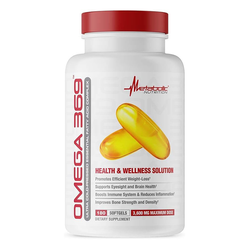 Metabollic Nutrition Omega 369 180 Softgels