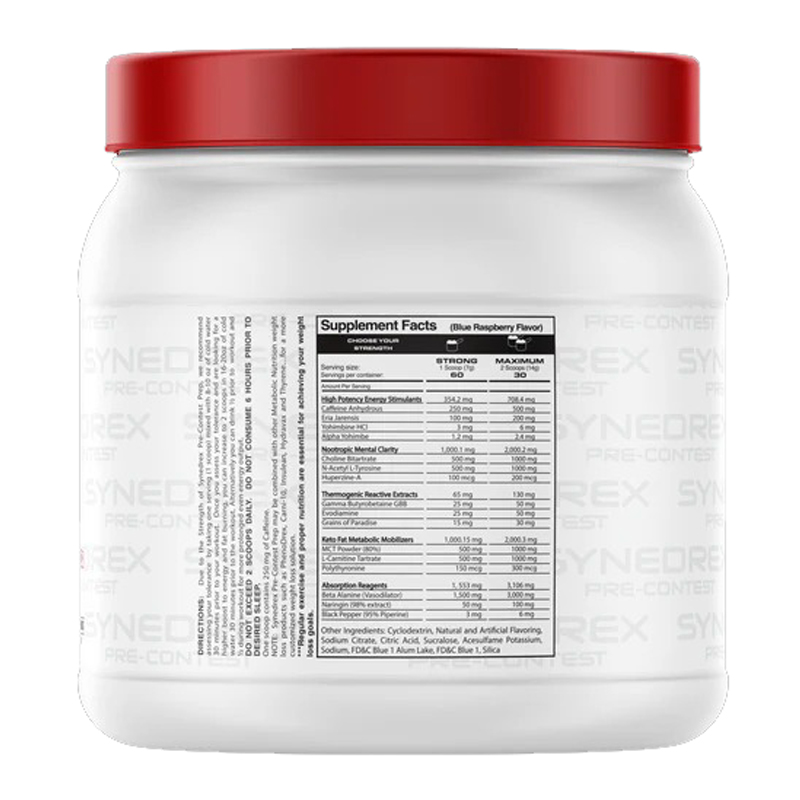 Metabollic Nutrition Syndrex Pre Contest Prep 420 G - Watermelon Best Price in Al Ain