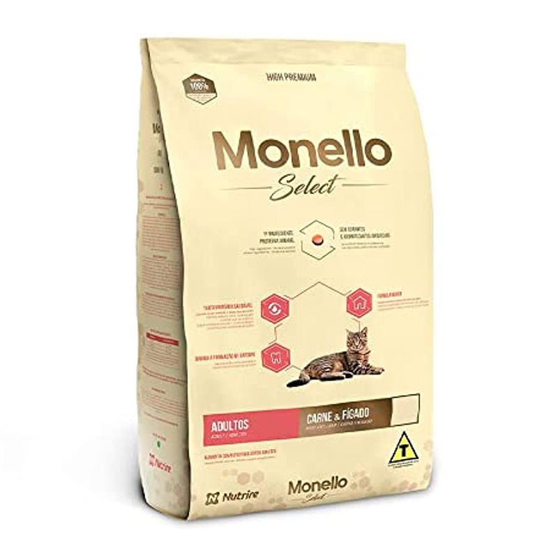 Monello Adult Cat Meat and Liver Flavor 7 Kg