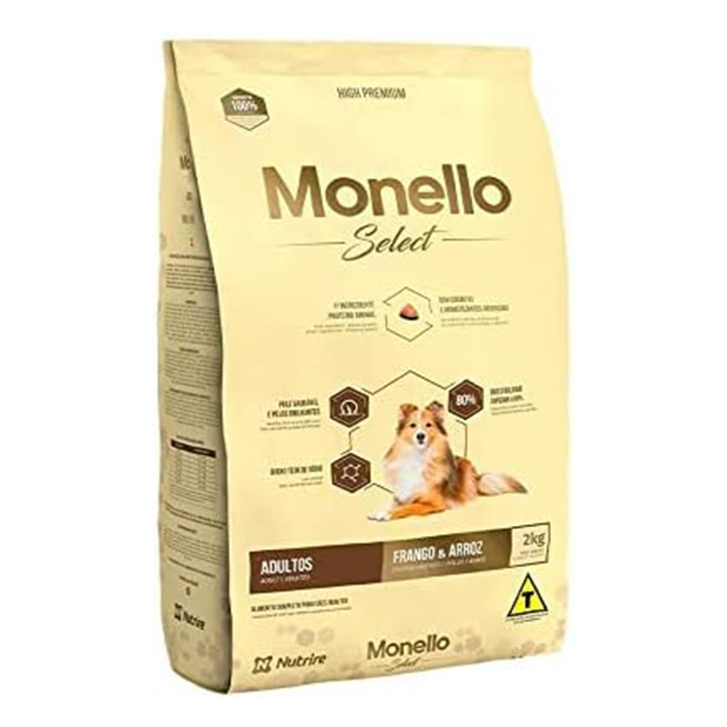 Monello Select Chicken And Rice Dog Pet Food 15 Kg Multi Color