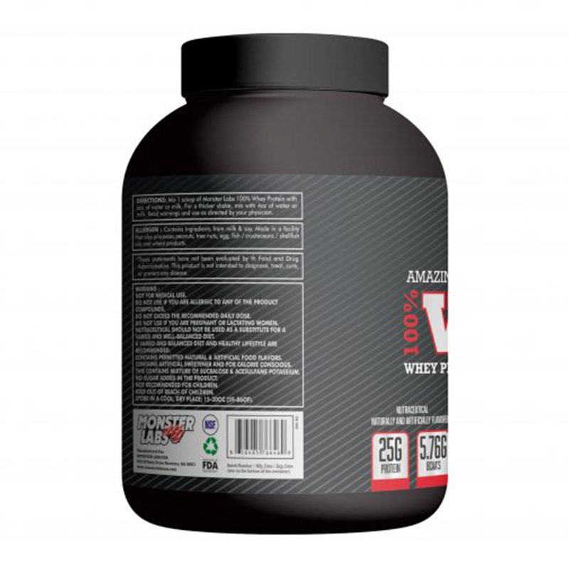 Monster Labs 100% Whey 5 lbs - Chocolate Bricks Best Price in Dubai