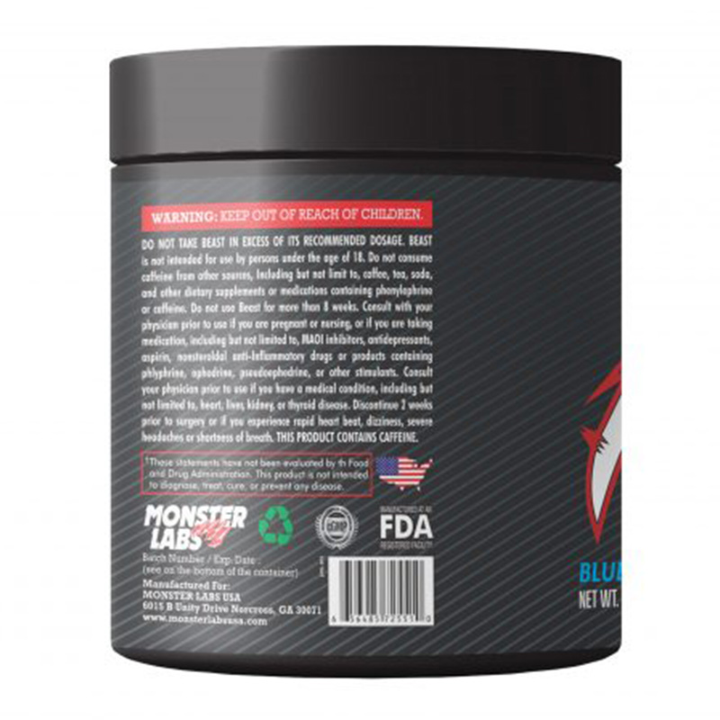 Monster Labs Beast V2 35 Servings - Fruit Punch Best Price in Dubai