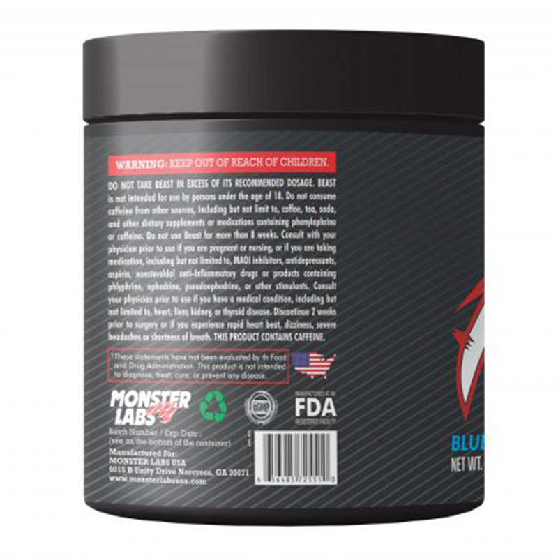 Monster Labs Beast V2 35 Servings - Watermelon Best Price in Dubai