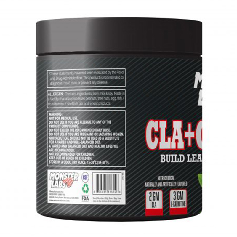 Monster Labs CLA+Carnitine 30 Servings - Orange Burst Best Price in Dubai