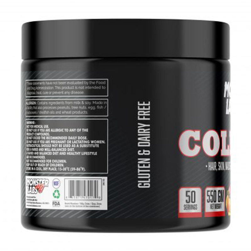 Monster Labs Collagen 550 G - Fruit Punch Best Price in Dubai