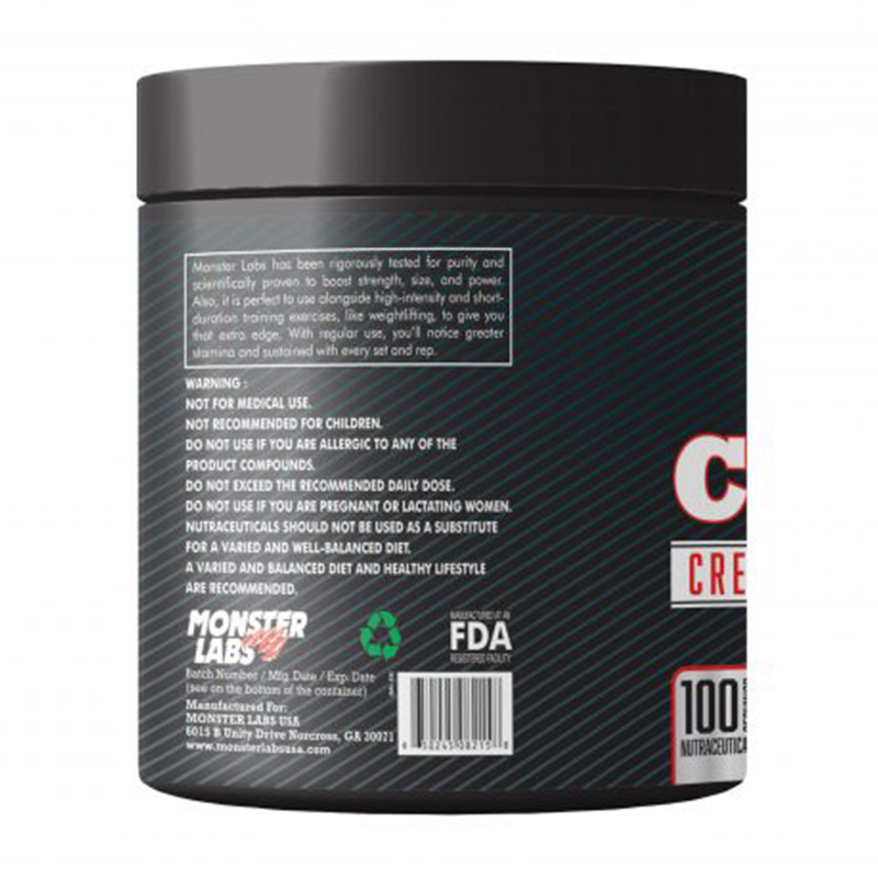 Monster Labs Creatine Monohydrate Powder 300 G Best Price in Dubai