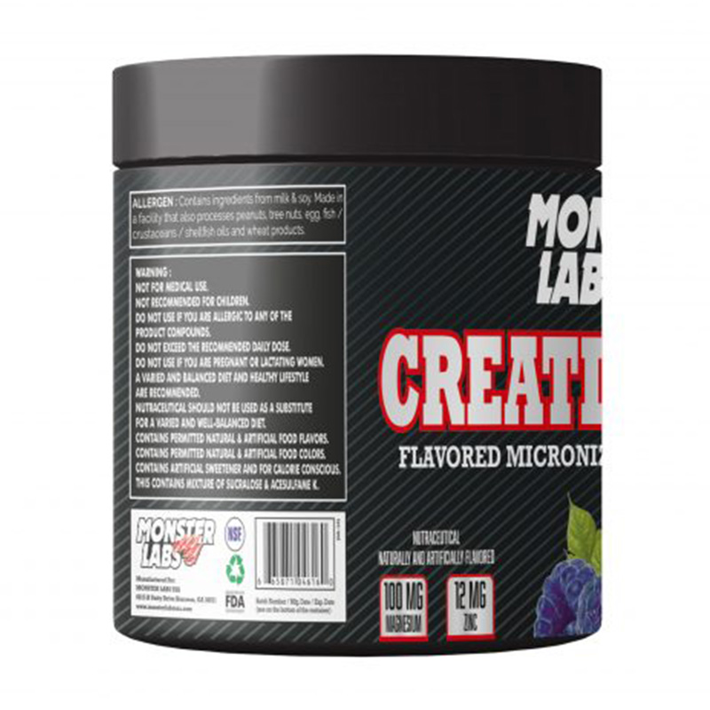 Monster Labs Creatine Plus 67 Servings - Orange Burst Best Price in Dubai