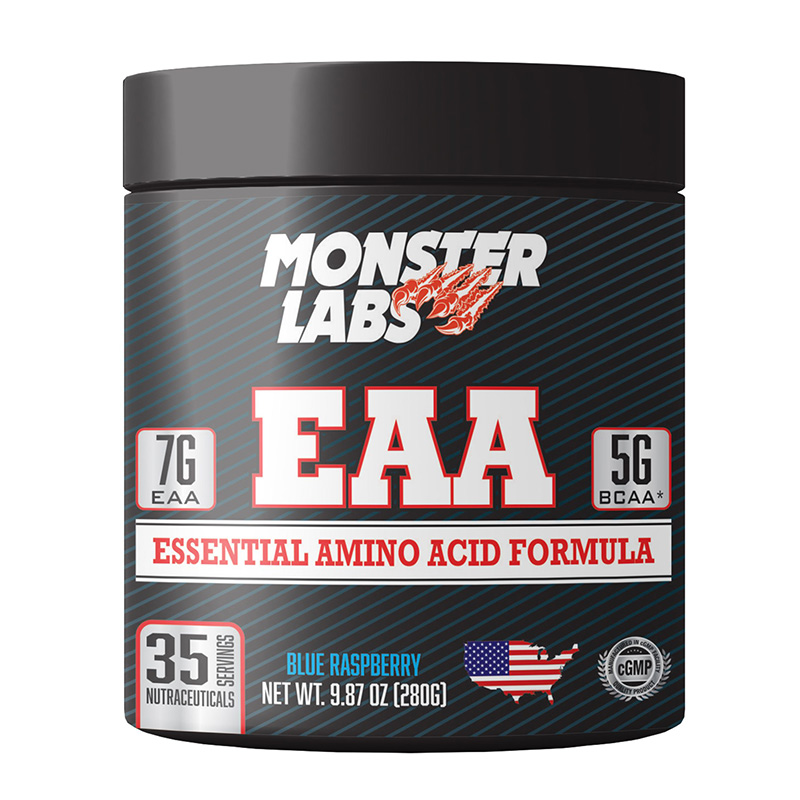 Monster Labs EAA 35 Servings - Blue Raspberry