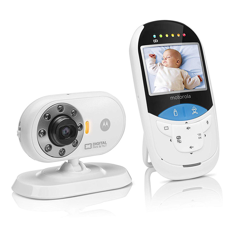 Motorola 2.4 Inch Digital Video Monitor with Touchless Thermometer - MBP27T Best Price in UAE