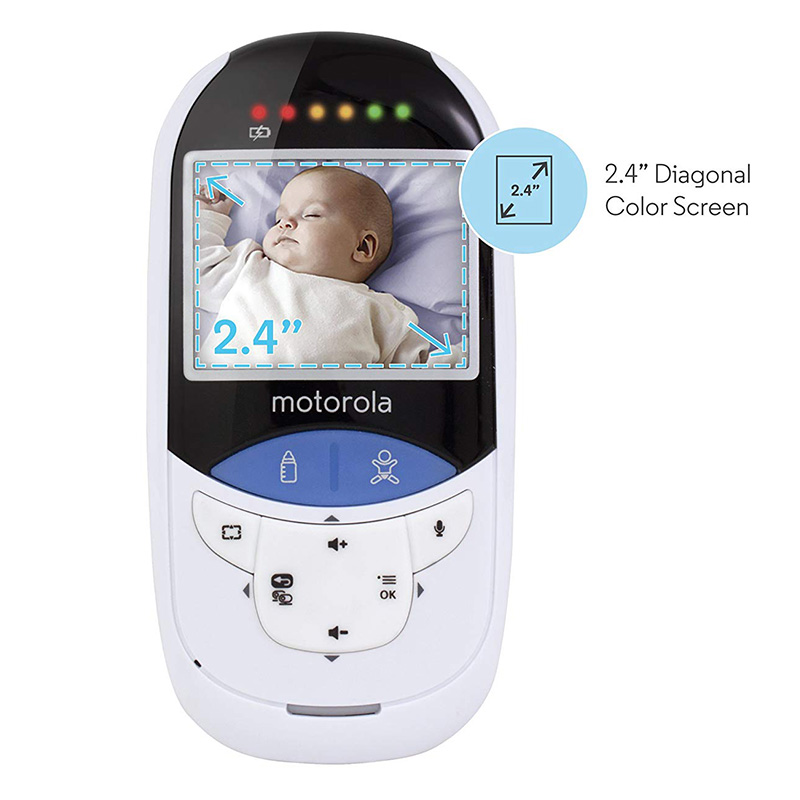 Motorola 2.4 Inch Digital Video Monitor with Touchless Thermometer - MBP27T Best Price in UAE