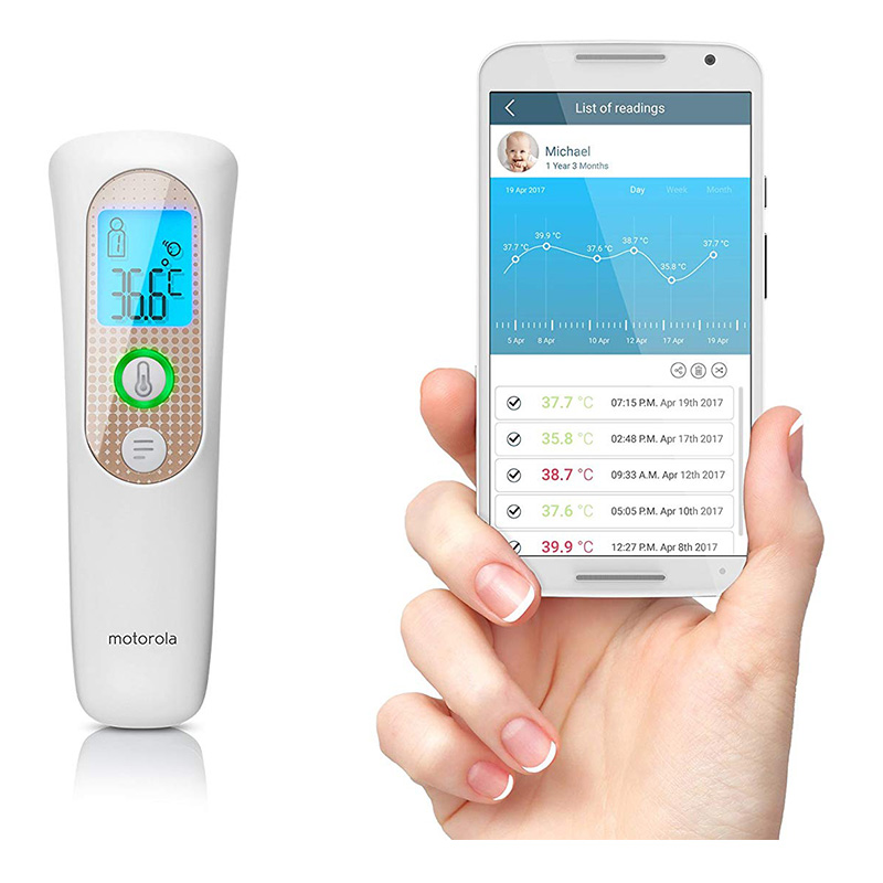 Motorola Smart Nursery Smart Touchless Thermometer - MBP70SN