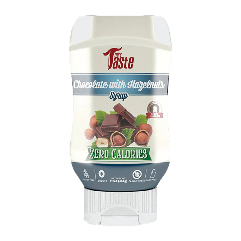 Mrs Taste Red Line Hazelnut Chocolate Syrup 335 G Best Price in UAE