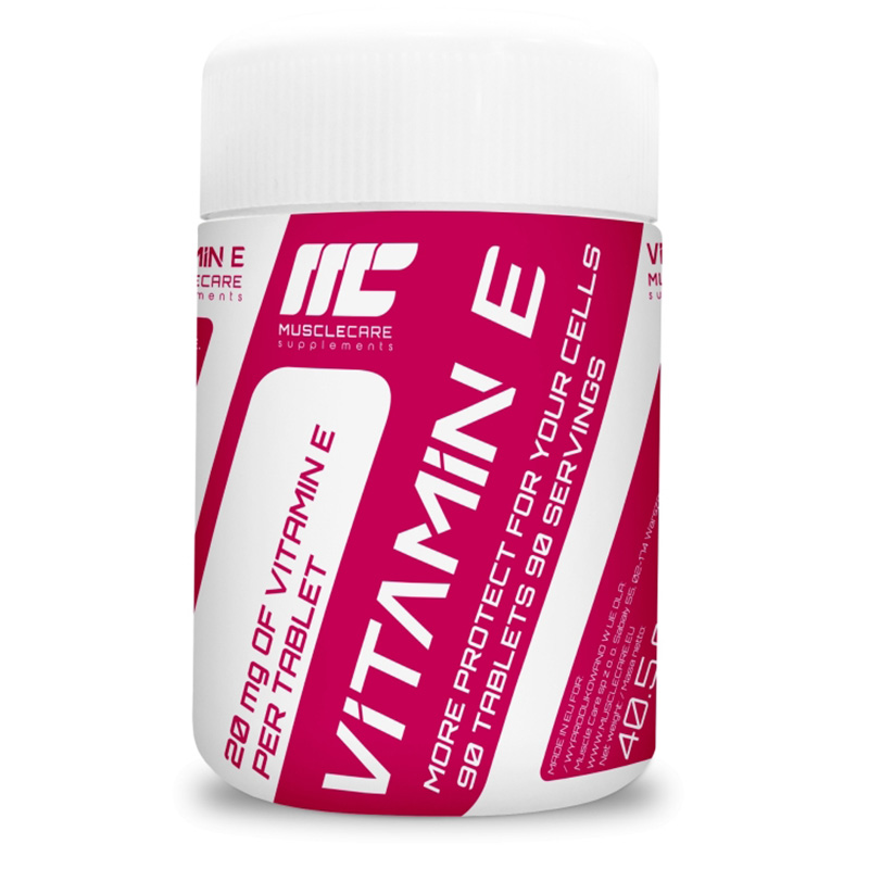 Muscle Care Vitamin E 90 Tabs