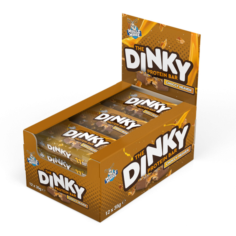 Muscle Moose The Dinky Protein Bar 35gm 1x12 - Choccy Heaven Best Price in Abu Dhabi
