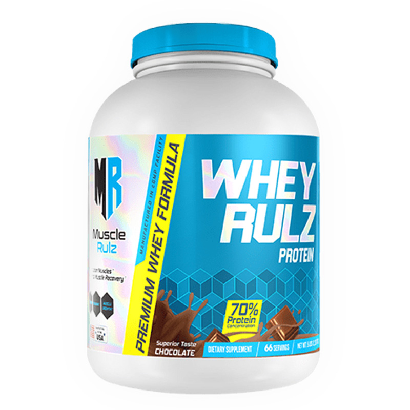 Muscle Rulz Whey Rulz Chocolate - 5Lbs Best Price in UAE