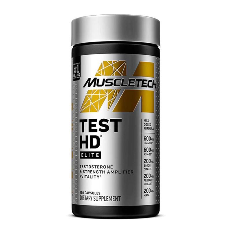 Muscletech TEST HD Elite 120 Capsule