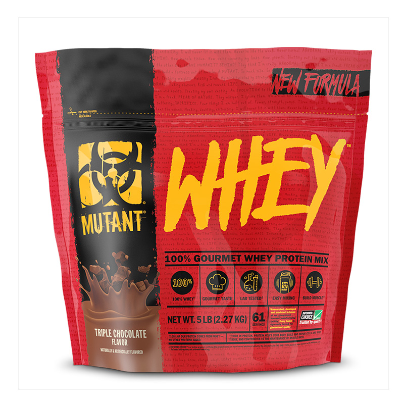 Mutant 100% Whey Protein Triple Chocolate 5lbs