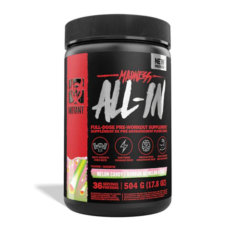 Mutant Madness All -In Pre Workout 540 G - Melon Candy
