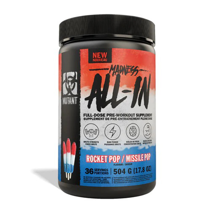 Mutant Madness All -In Pre Workout 540 G - Rocket Pop