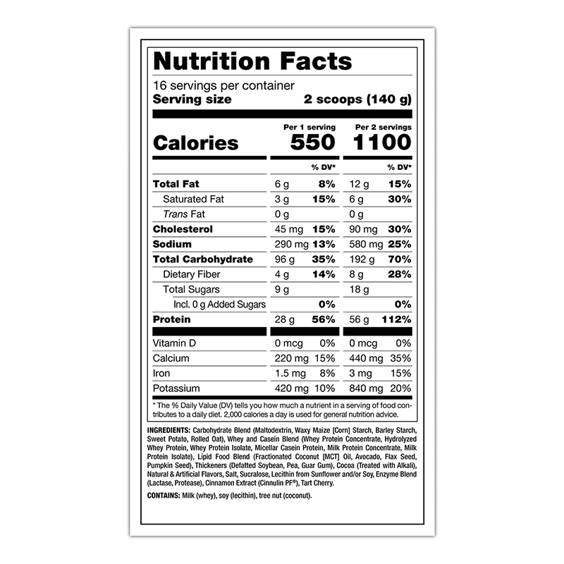 Mutant Mass 2.27 Kg - Strawberry Banana Best Price in Dubai