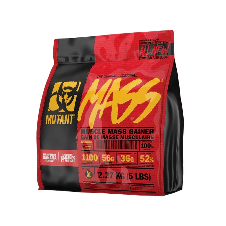 Mutant Mass 2.27 Kg - Strawberry Banana