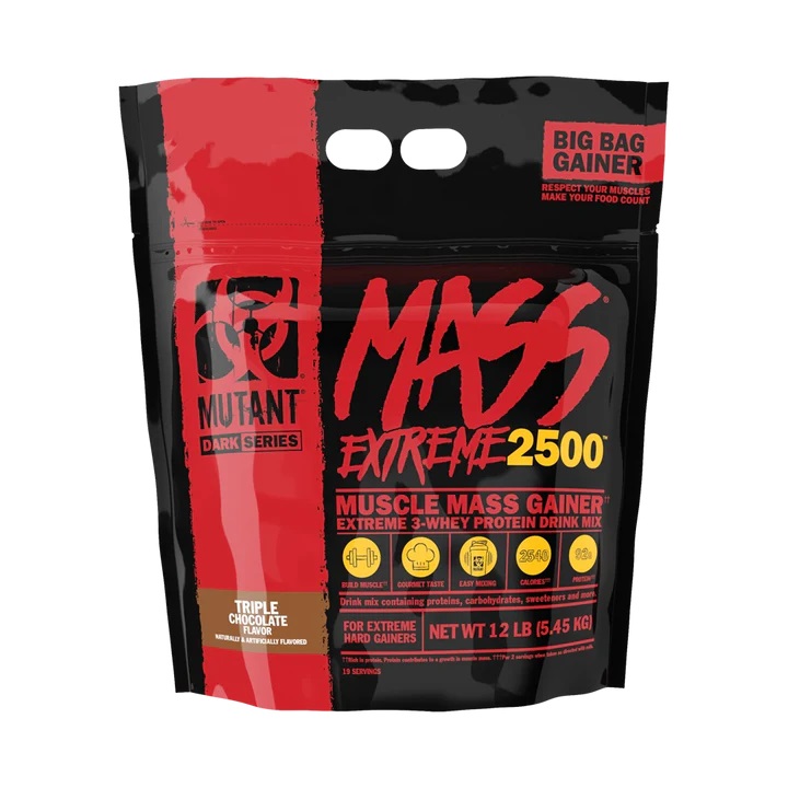 Mutant Mass Extreme 2500 5.45 Kg - Triple Chocolate