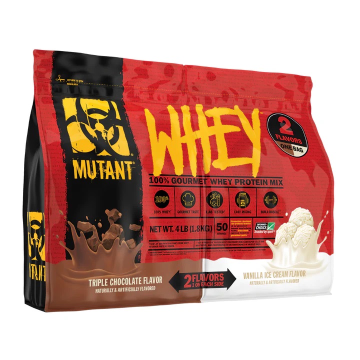 Mutant Whey 2 Flavors 1.8 Kg - Chocolate N Vanilla