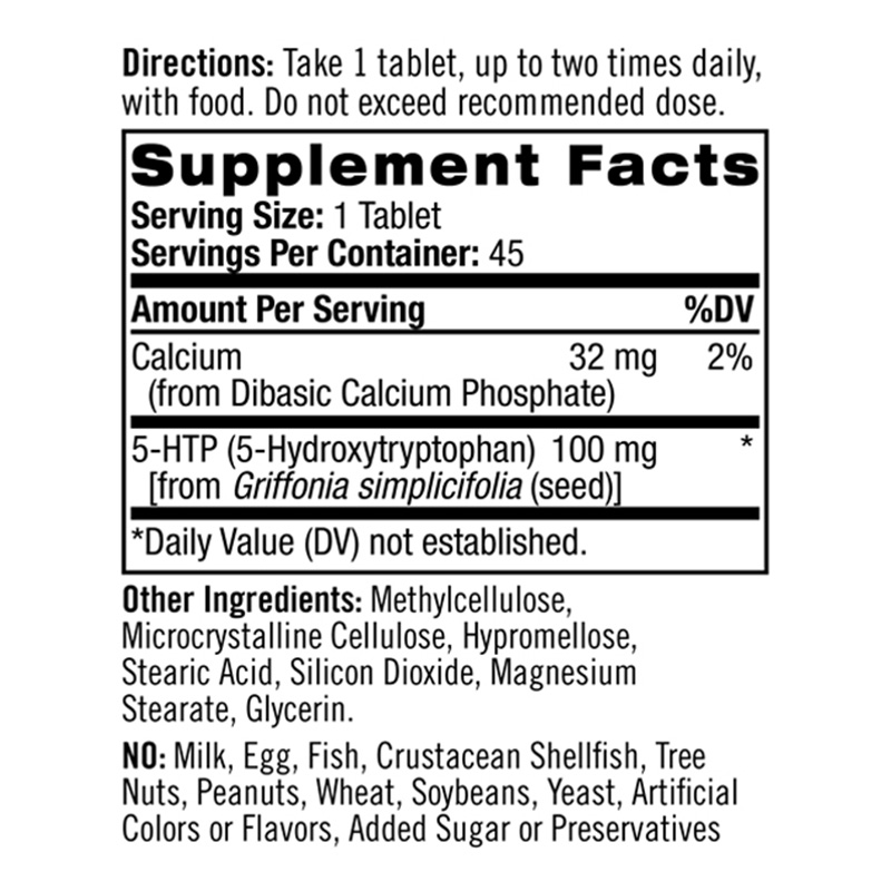 Natrol 5-HTP TR 100 Mg 45 Tab Best Price in UAE