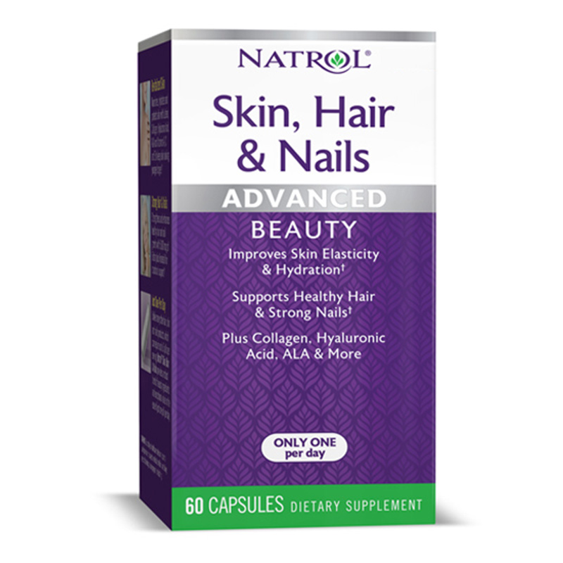Natrol Skin Hair Nails 60 Caps Best Price in UAE
