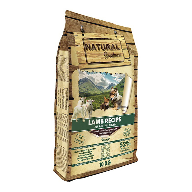 Natural Greatness Lamb Recipe Sensitive All Age-All Breed 10 Kg