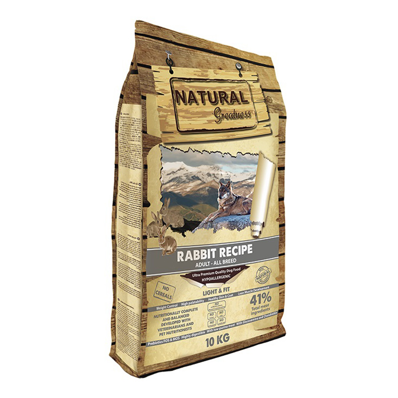 Natural Greatness Rabbit Recipe Light & Fit Adult All Breed 2 Kg