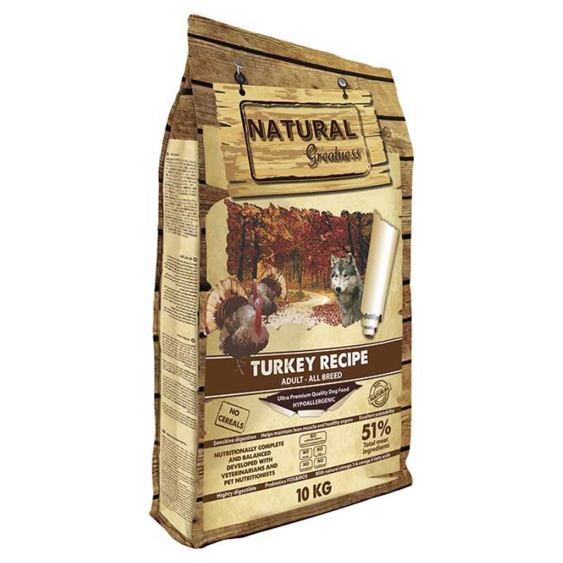 Natural Greatness Turkey Recipe Adult All Breed 2 Kg