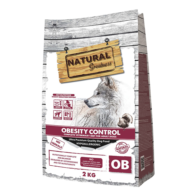 Natural Greatness Vet Diet Obesity Control Adult Dog 2 Kg