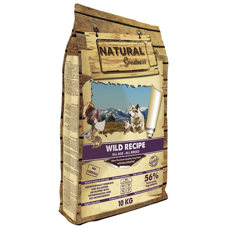 Natural Greatness Wild Recipe All Age-All Breed 10 Kg Best Price in UAE