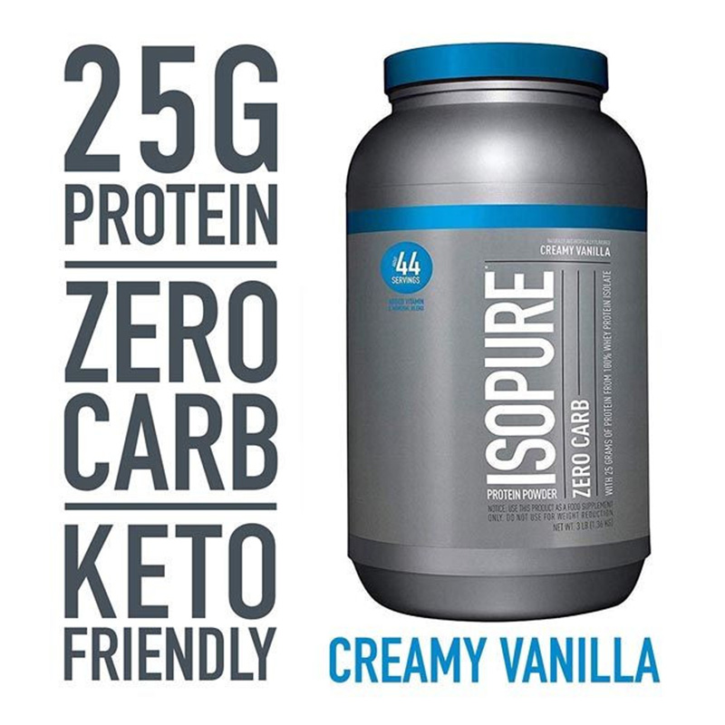 Natures Best ISOPure Zero Carb Protein 3 lb - Creamy Vanilla Best Price in Al Ain