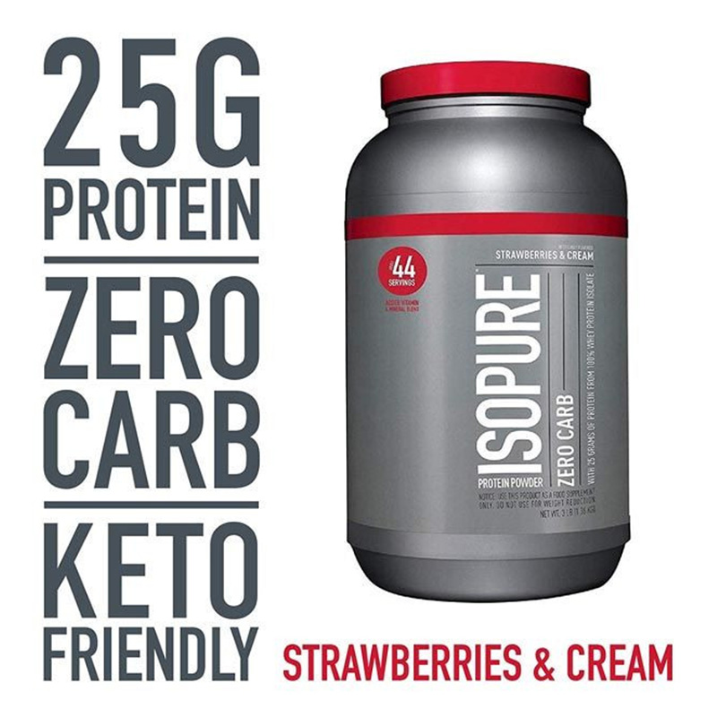 Natures Best ISOPure Zero Carb Protein 3 lb - Strawberry Best Price in Abu Dhabi