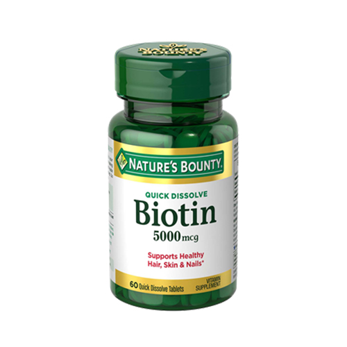 Natures Bounty Biotin 5000 mcg (60 Tabs) Best Price in UAE