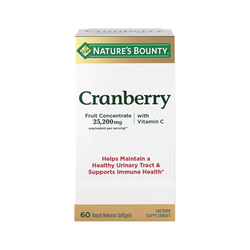 Natures Bounty Cranberry with Vitamin C & E (60 Tabs)