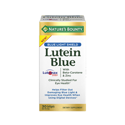 Natures Bounty Lutein Blue 20mg (30Tabs) Best Price in UAE