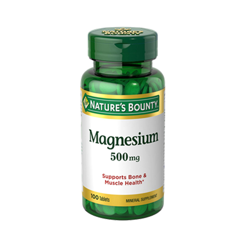 Natures Bounty Magnesium 500 mg (100 Tabs)