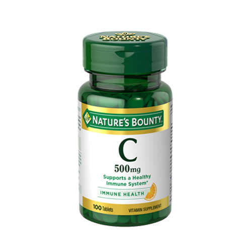 Natures Bounty Vitamin C-500 mg (100 Tabs)