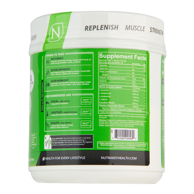 Nutrakey BCAA Optima 30 Servings Best Price in UAE